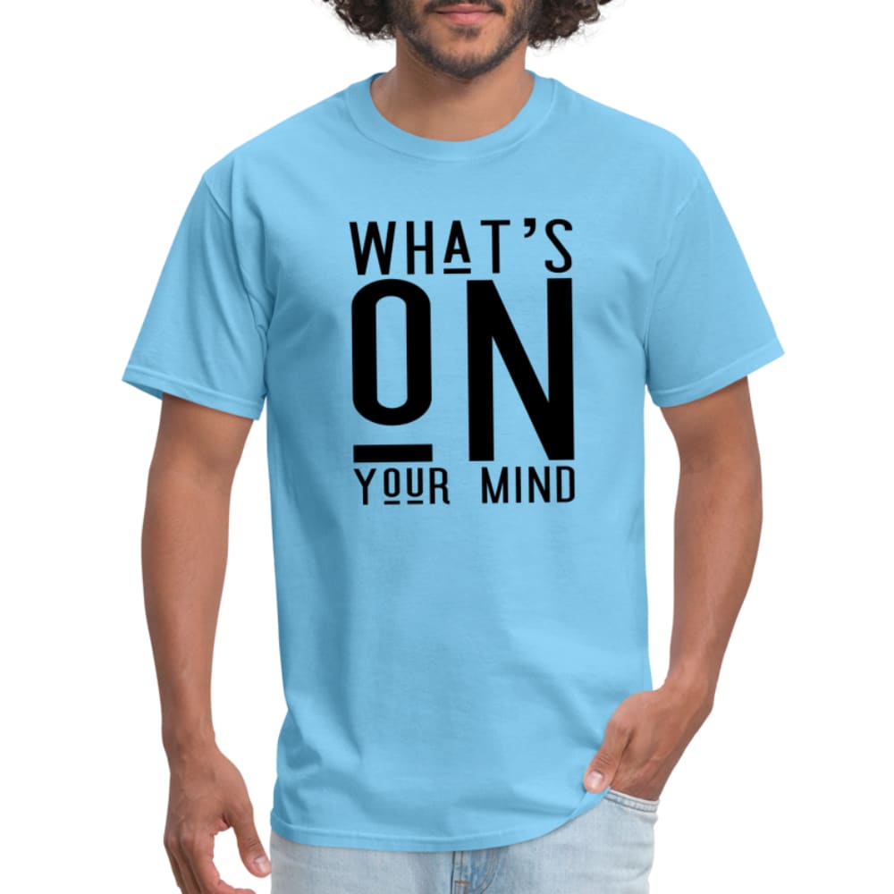 T-shirt What’s on your Mind Print - Mens | T-Shirts