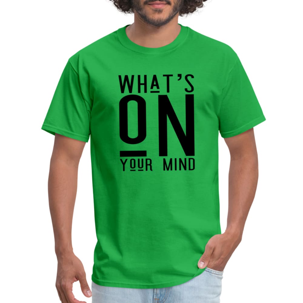 T-shirt What’s on your Mind Print - Mens | T-Shirts