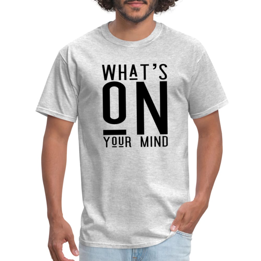 T-shirt What’s on your Mind Print - Mens | T-Shirts