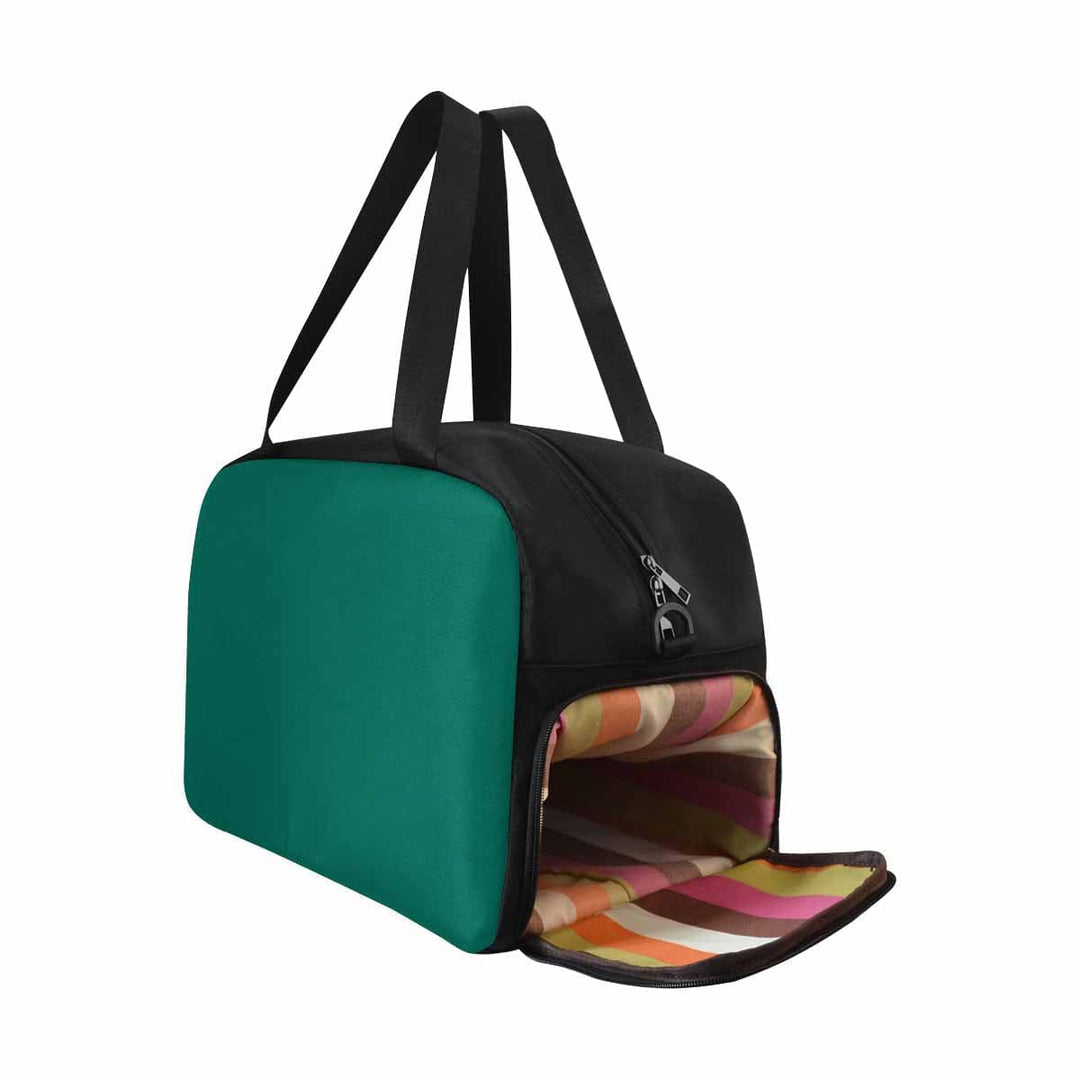 Teal Green Tote and Crossbody Travel Bag - Bags | Travel Bags | Crossbody