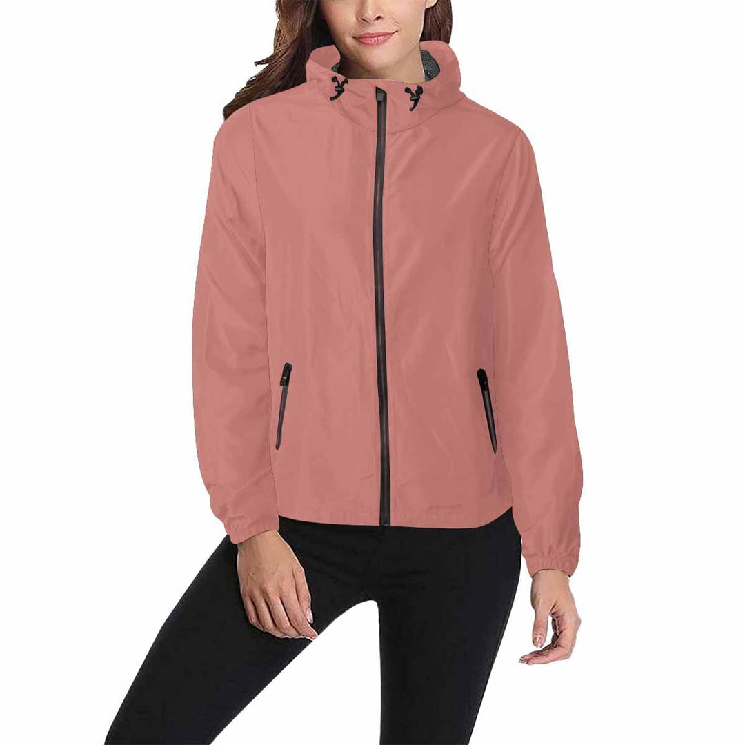 Tiger Lily Pink Hooded Windbreaker Jacket - Men / Women - Mens | Jackets