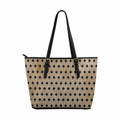 Large Leather Tote Shoulder Bag - Multicolor - Bags | Leather Tote Bags