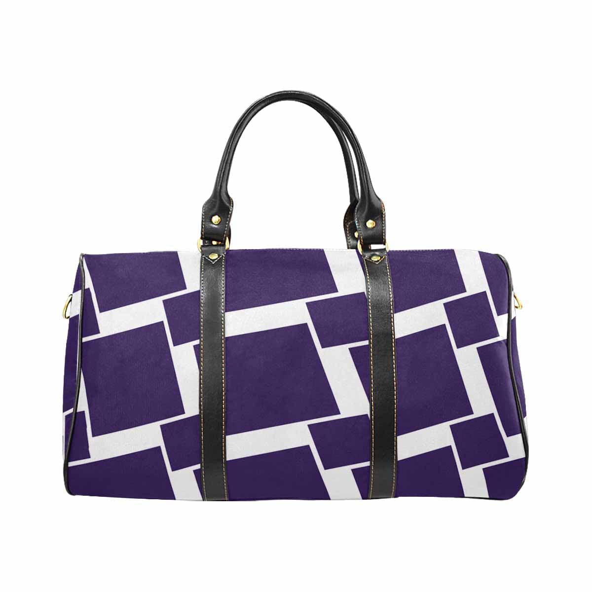 Travel Bag Adjustable Shoulder Strap Carry On Bag Dark Purple - Bags | Travel