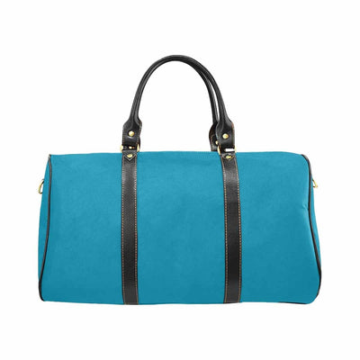 Travel Bag Leather Carry On Large Luggage Bag Blue Green - Bags | Travel Bags |