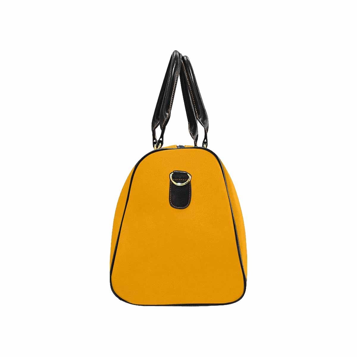 Travel Bag Leather Carry On Large Luggage Bag Bright Orange - Bags | Travel Bags