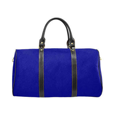 Travel Bag Leather Carry On Large Luggage Bag Dark Blue - Bags | Travel Bags |