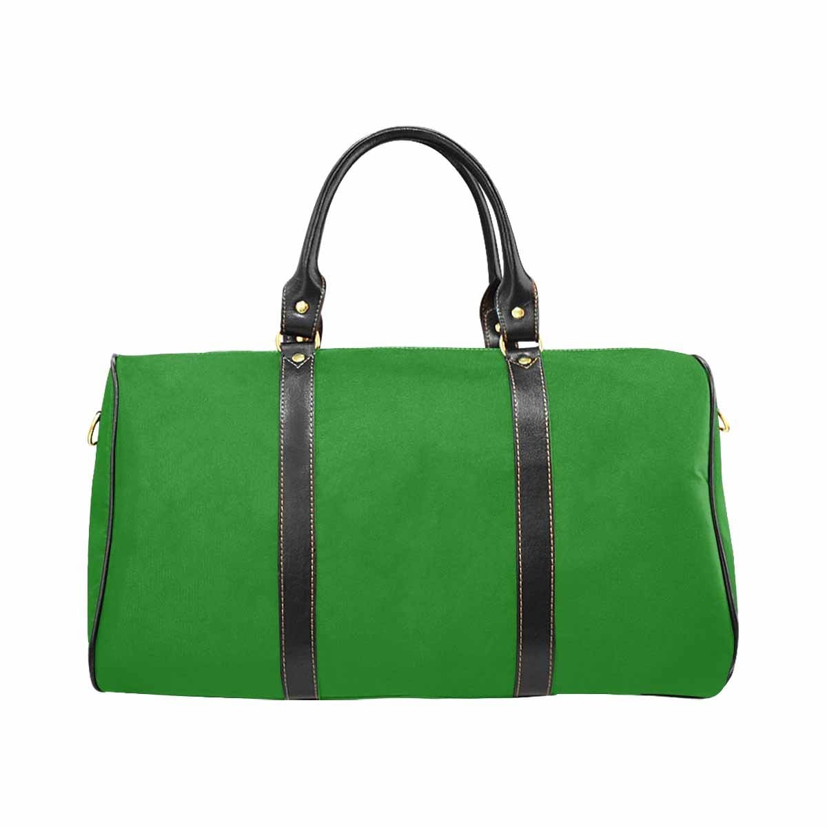 Travel Bag Leather Carry On Large Luggage Bag Forest Green - Bags | Travel Bags