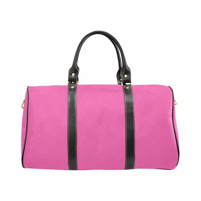 Travel Bag Leather Carry On Large Luggage Bag Hot Pink - Bags | Travel Bags |