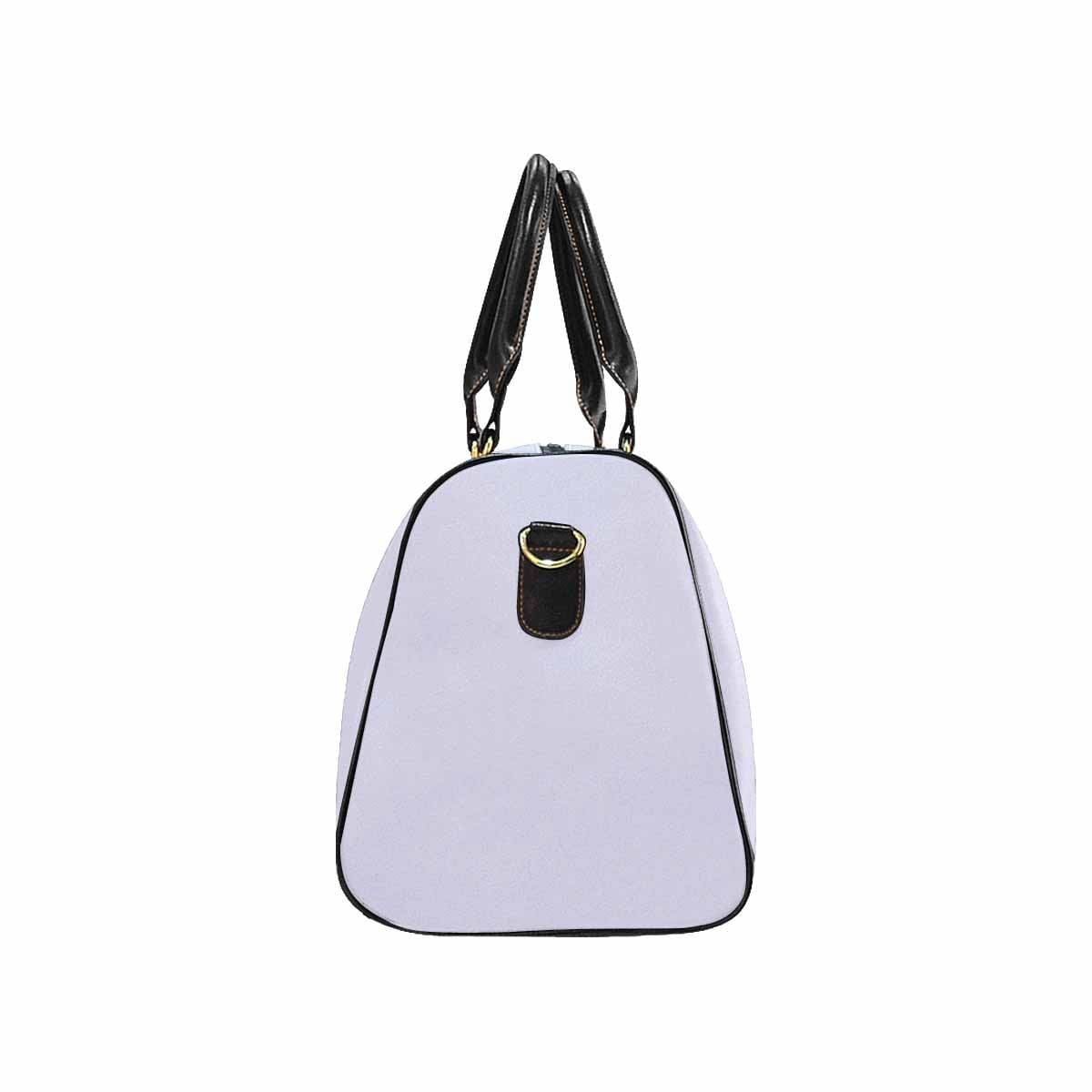 Travel Bag Leather Carry On Large Luggage Bag Lavender Purple - Bags | Travel