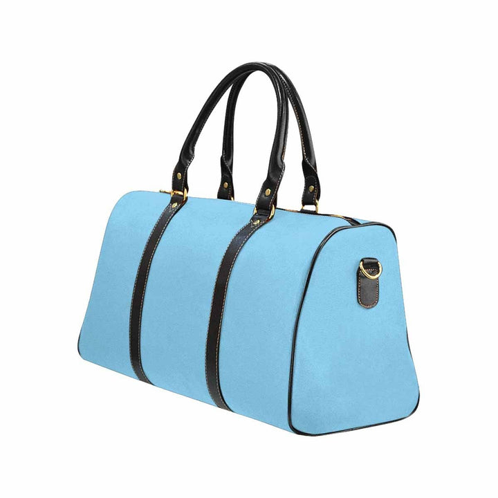 Travel Bag Leather Carry on Large Luggage Bag Light Blue - Bags | Travel Bags