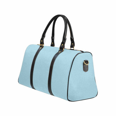 Travel Bag Leather Carry On Large Luggage Bag Light Blue - Bags | Travel Bags |