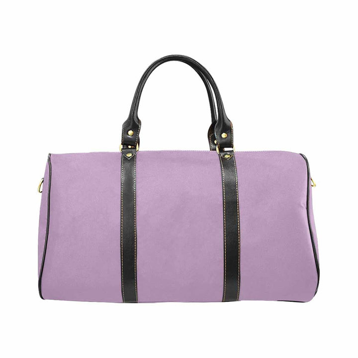 Travel Bag Leather Carry on Large Luggage Bag Lilac Purple - Bags | Travel Bags