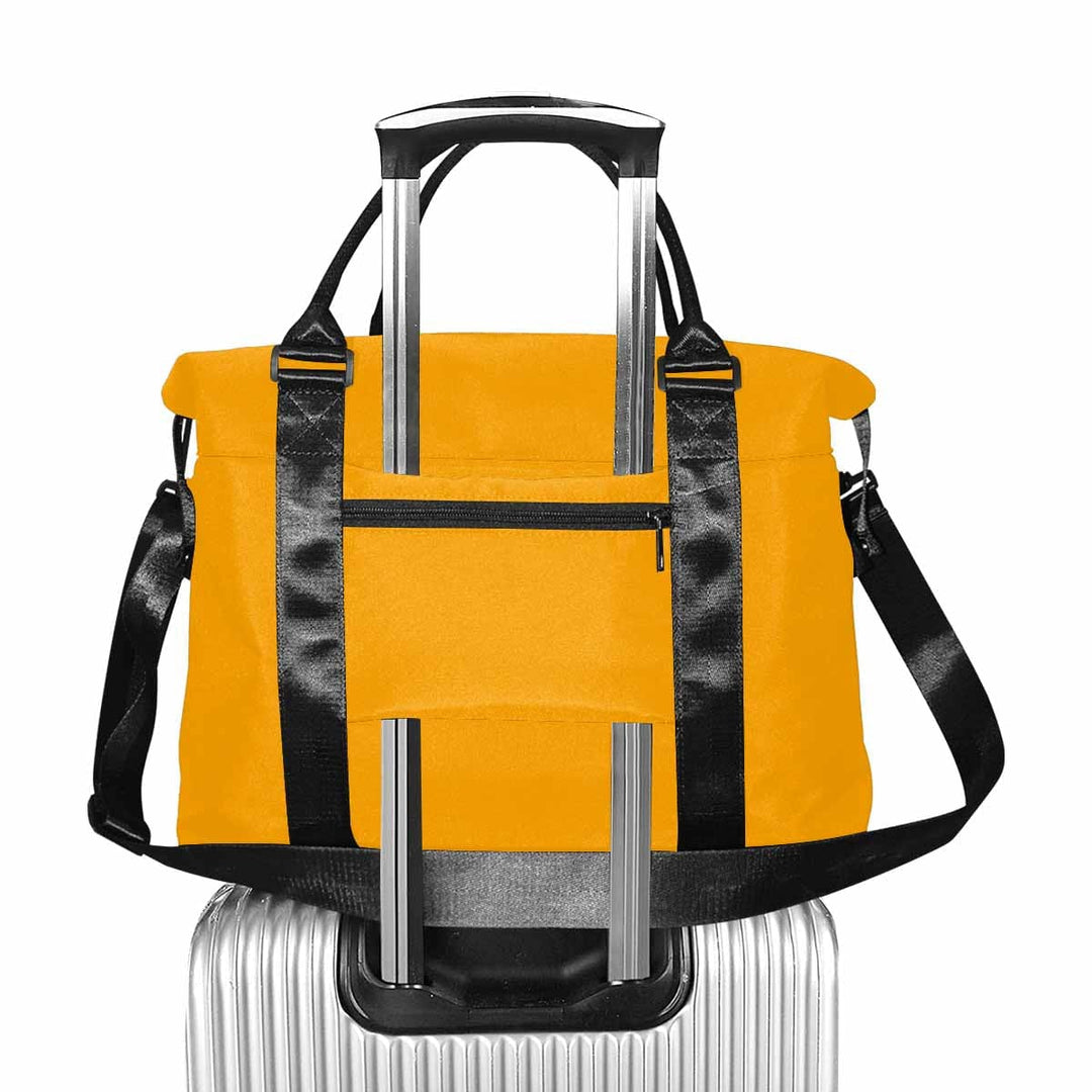 Travel Bag Orange Canvas Carry - Bags | Travel Bags | Canvas Carry