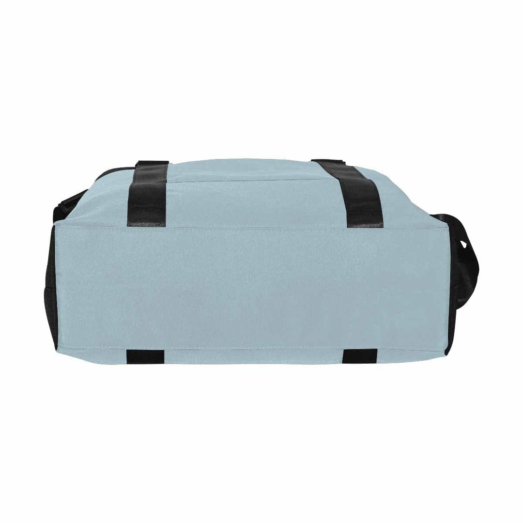 Travel Bag Pastel Blue Canvas Carry - Bags | Travel Bags | Canvas Carry