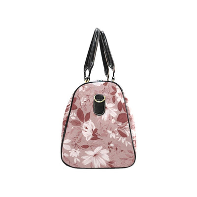 Travel Bag Pink & White Floral Double Handle Carry-bag - Bags | Travel Bags |