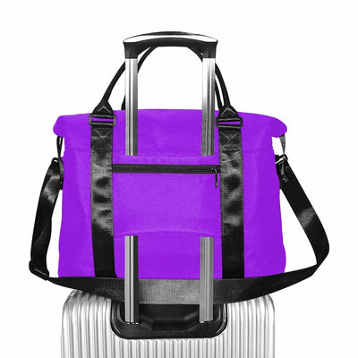 Travel Bag Purple Canvas Carry On - Bags | Travel Bags | Canvas Carry