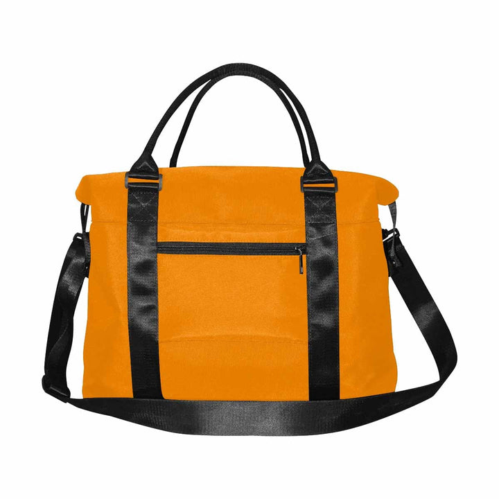 Travel Bag Tangerine Orange Canvas Carry - Bags | Travel Bags | Canvas Carry
