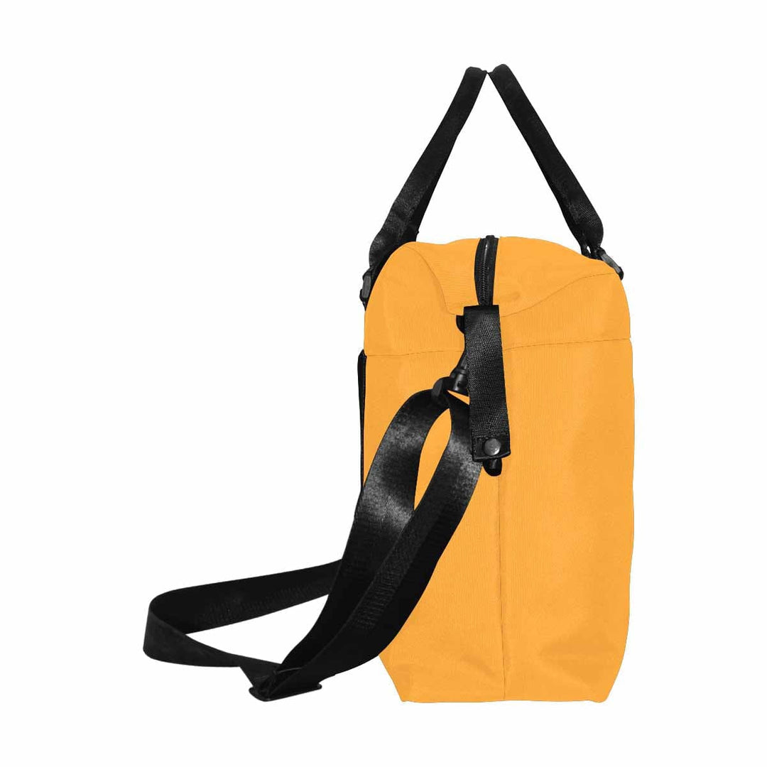 Travel Bag - Yellow Orange - Carry - Bags/Oxford Crossbody Bags