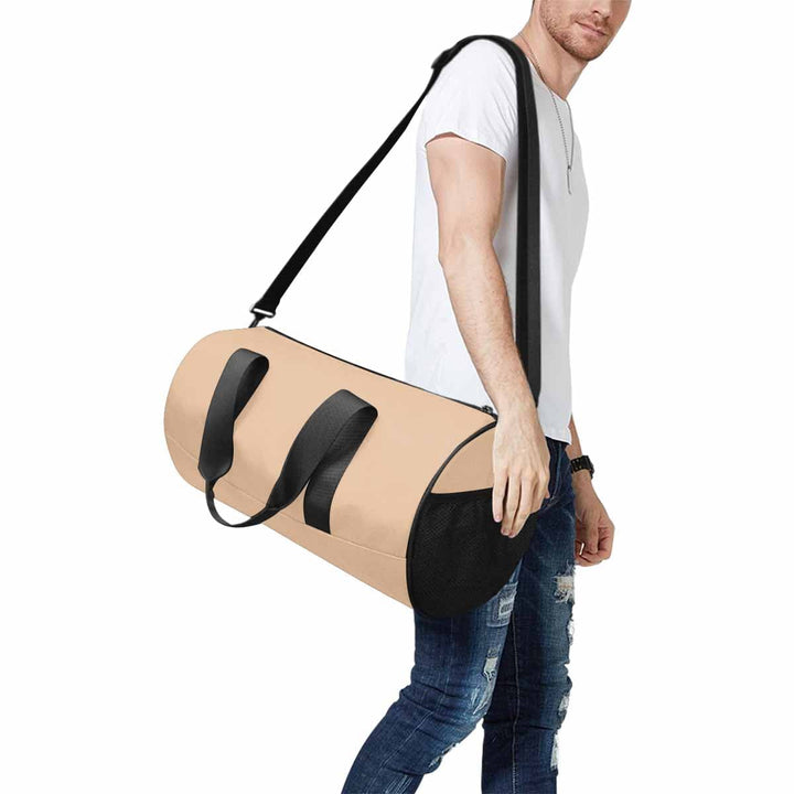 Travel Duffel Bag Pale Brown Carry - Bags | Duffel Bags