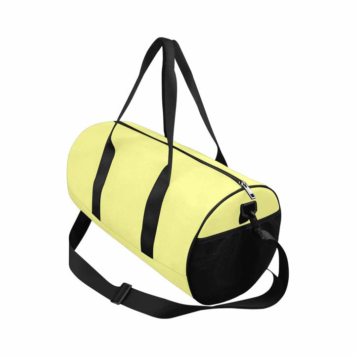 Travel Duffel Bag - Pastel Yellow - Carry - Bags/Travel Bags/Large Duffel Bags