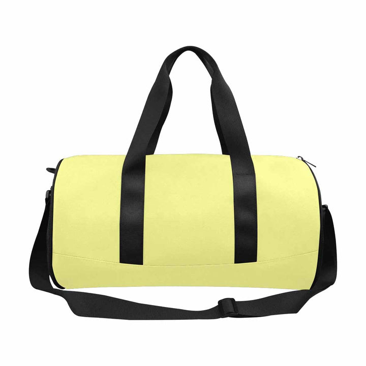 Travel Duffel Bag - Pastel Yellow - Carry - Bags/Travel Bags/Large Duffel Bags