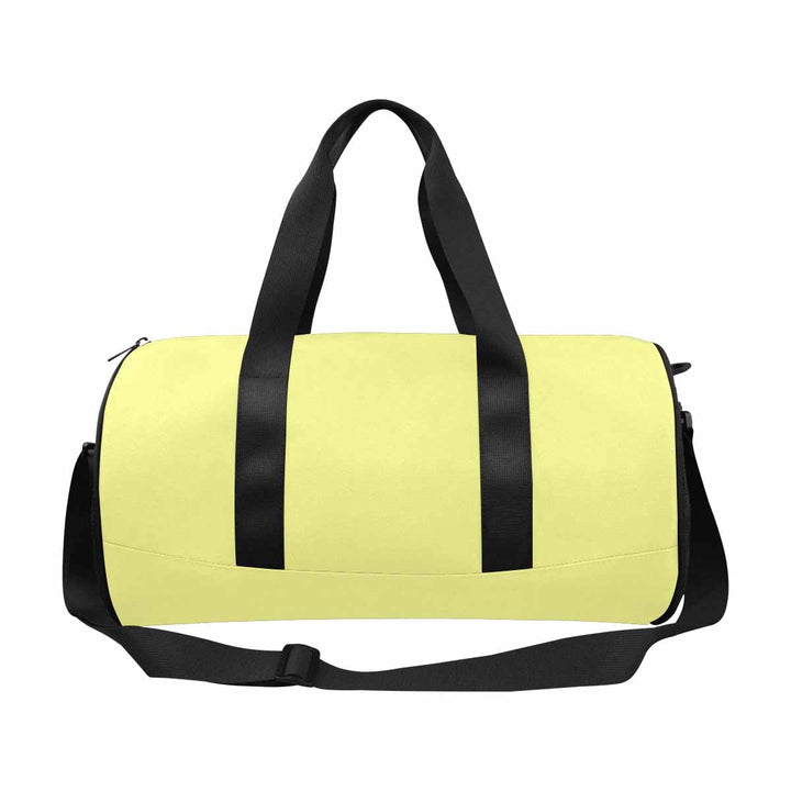 Travel Duffel Bag - Pastel Yellow - Carry - Bags/Travel Bags/Large Duffel Bags
