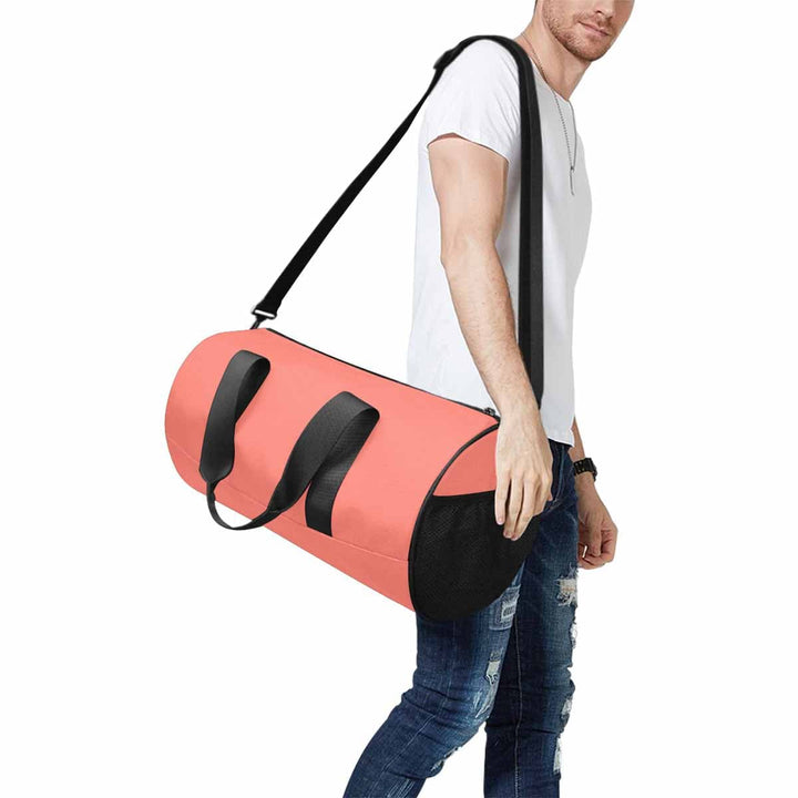 Travel Duffel Bag - Salmon Red - Carry - Bags/Travel Bags/Large Duffel Bags