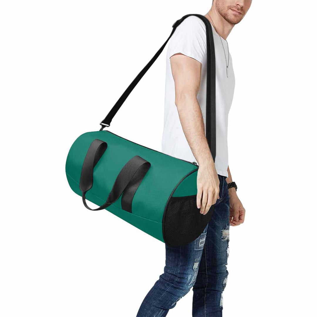 Travel Duffel Bag - Teal Green - Carry - Bags | Duffel Bags