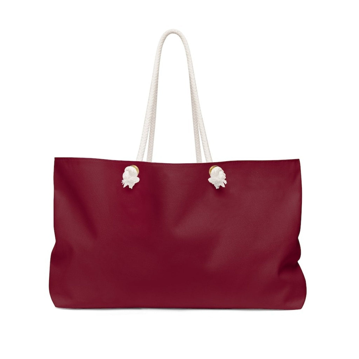 Weekender Tote Bag Burgundy - Bags | Tote Bags | Weekender