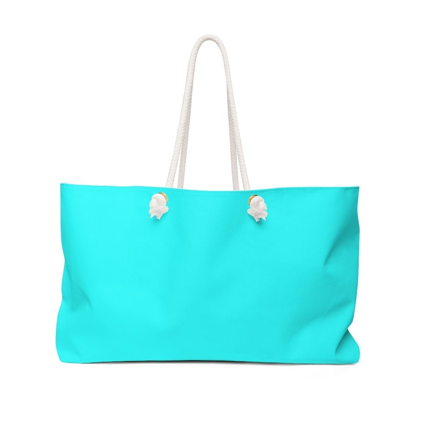 Weekender Tote Bag Cyan Blue - Bags | Tote Bags | Weekender