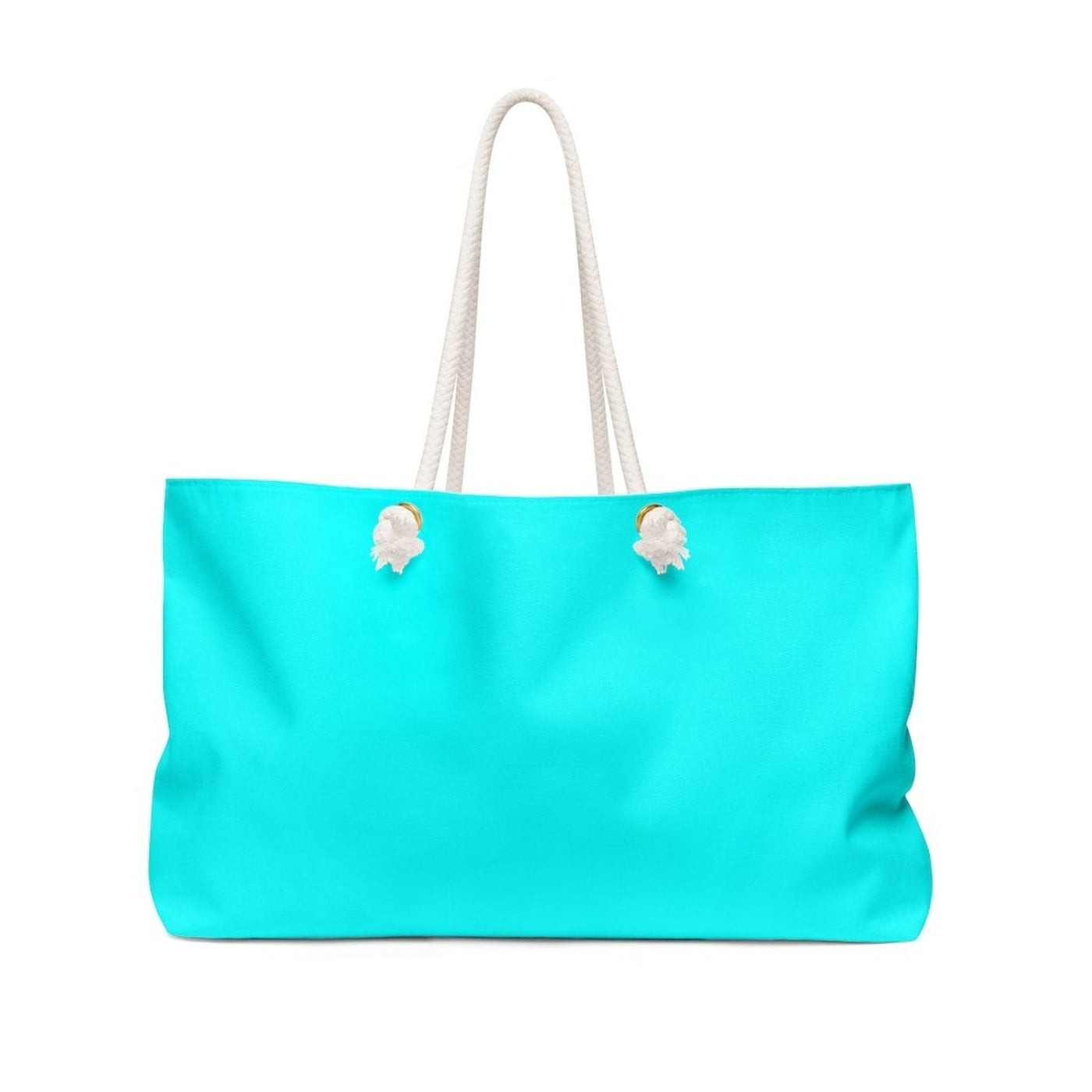 Weekender Tote Bag Cyan Blue - Bags | Tote Bags | Weekender