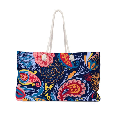 Weekender Tote Bag Floral Print - Bags | Tote Bags | Weekender