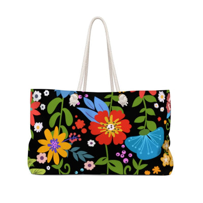 Weekender Tote Bag Floral Print - Bags | Tote Bags | Weekender