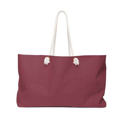 Weekender Tote Bag Maroon Red - Bags | Tote Bags | Weekender