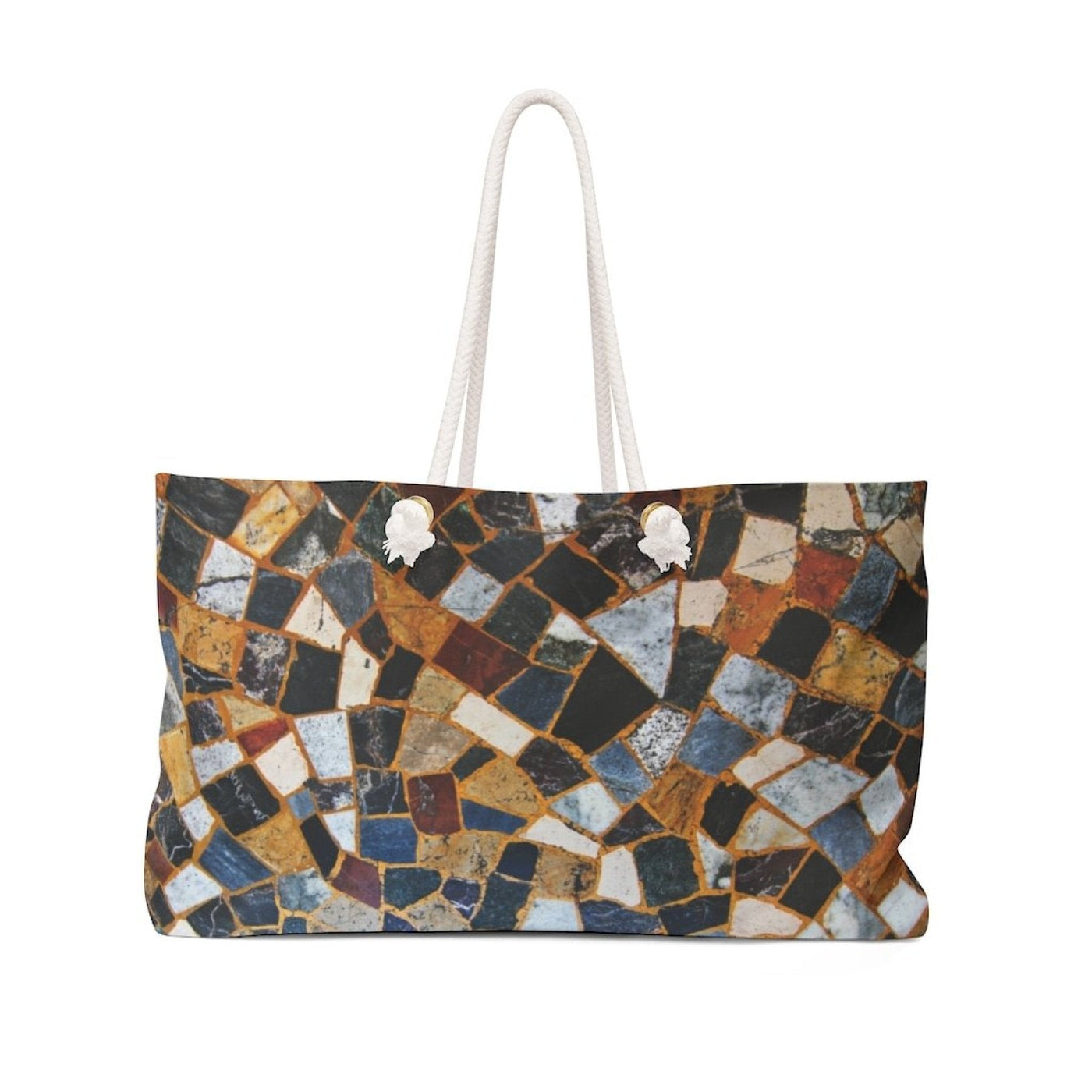 Weekender Tote Bag Mosaic Multicolor Illustration - Bags | Tote Bags | Weekender