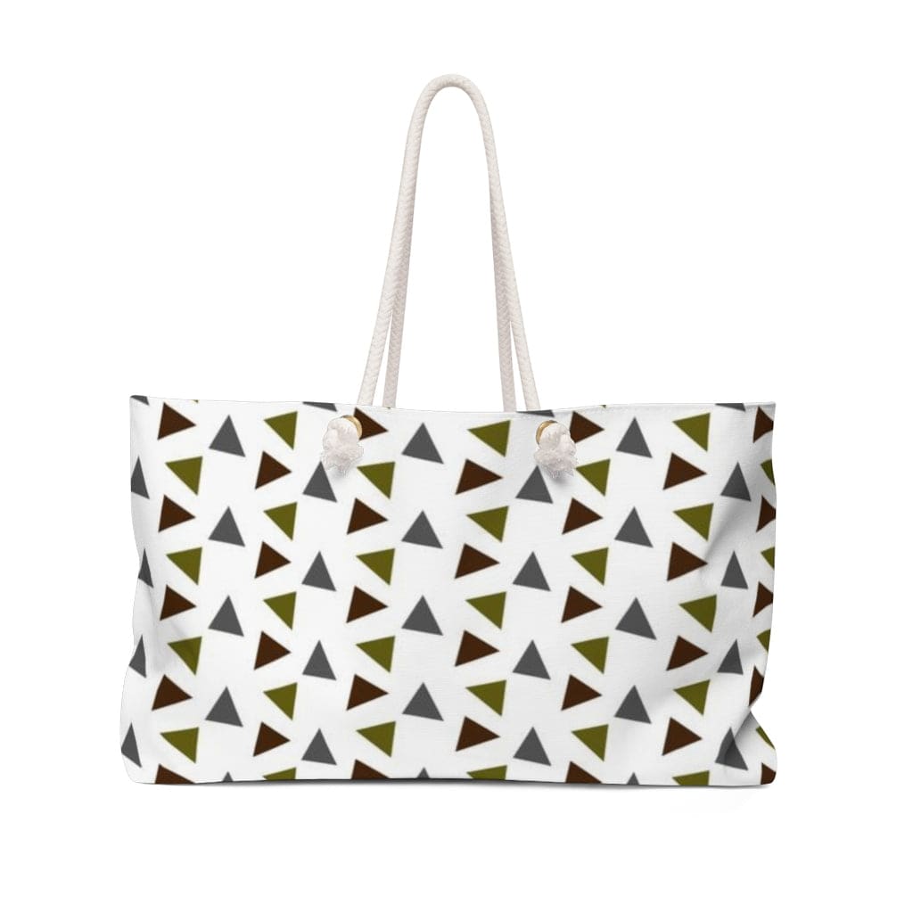 Weekender Tote Bag Triangle Multicolor Illustration - Bags | Tote Bags