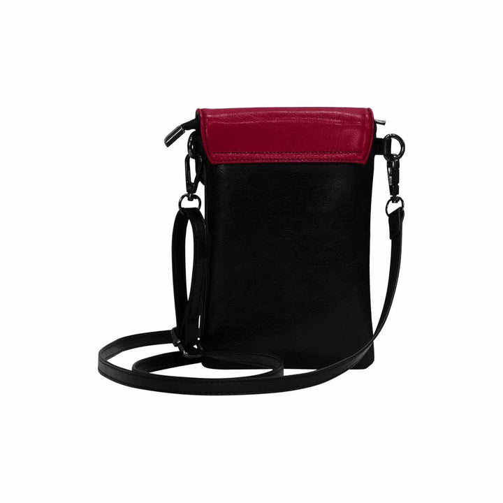 Womens Cell Phone Purse Burgundy Red - Bags | Crossbody Bags