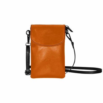Womens Cell Phone Purse Burnt Orange - Bags | Wallets | Phone Cases