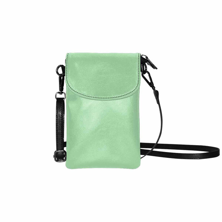 Womens Cell Phone Purse Celadon Green - Bags | Crossbody Bags