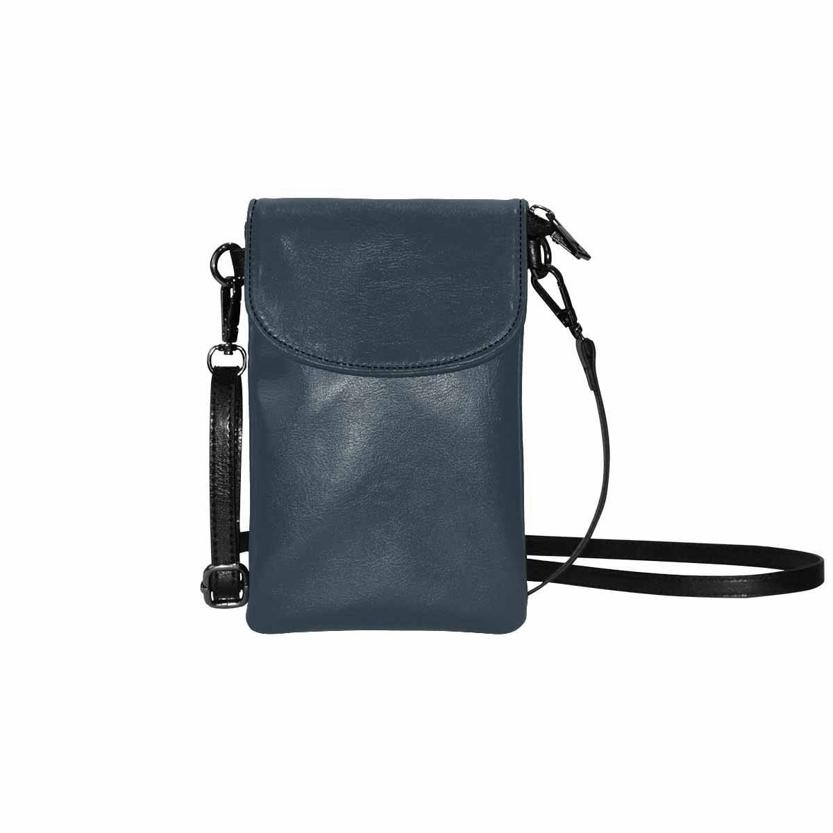 Womens Cell Phone Purse Charcoal Black - Bags | Wallets | Phone Cases