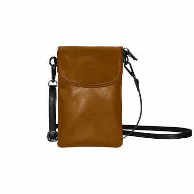Womens Cell Phone Purse Chocolate Brown - Bags | Wallets | Phone Cases