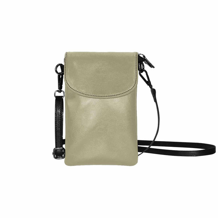 Womens Cell Phone Purse Dark Sage Green - Bags | Crossbody Bags