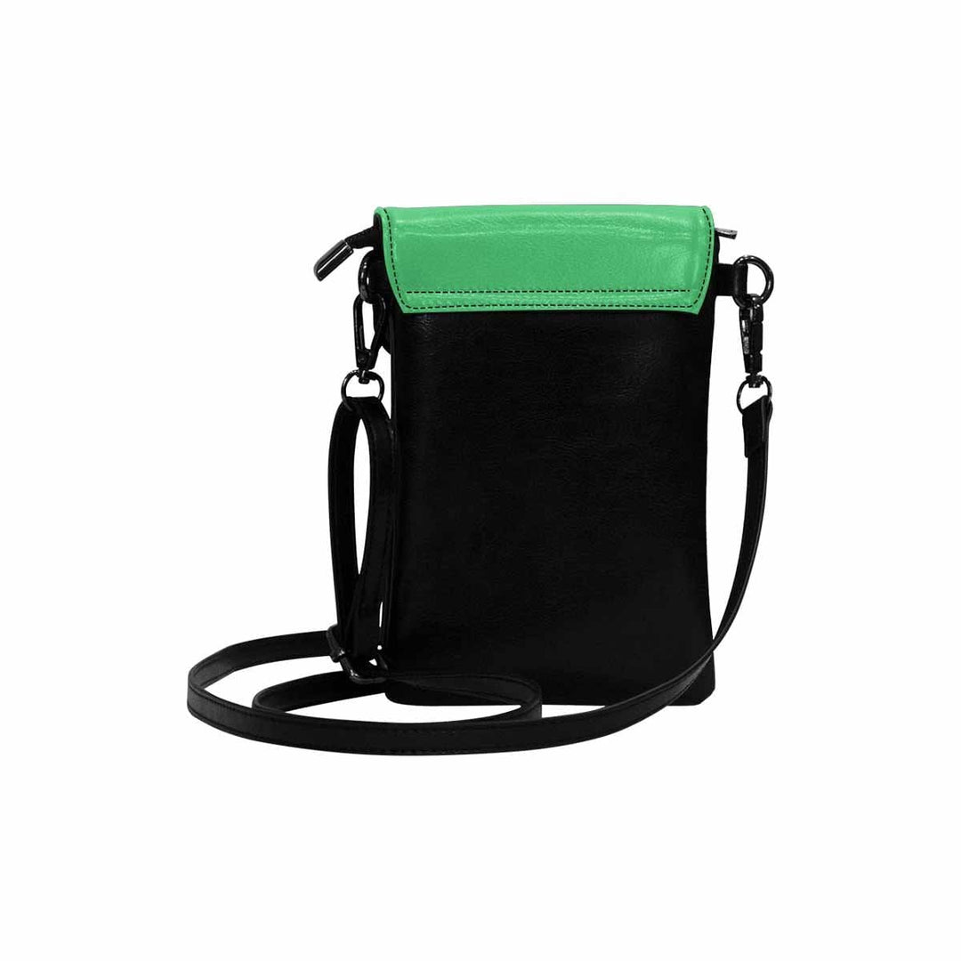 Womens Cell Phone Purse Emerald Green - Bags | Crossbody Bags