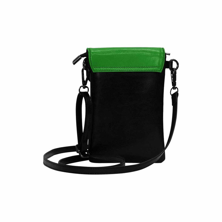 Womens Cell Phone Purse - Forest Green - Bags/Crossbody Bags