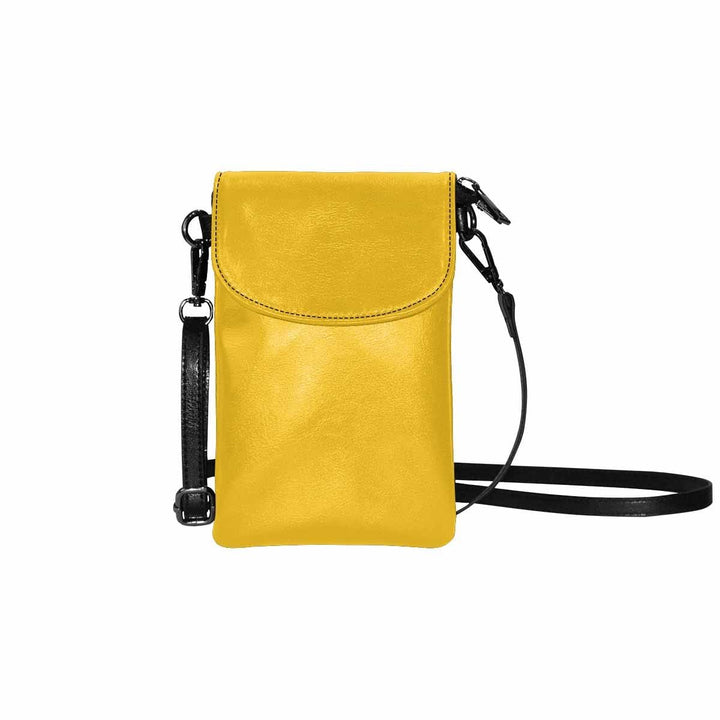 Womens Cell Phone Purse Freesia Yellow - Bags | Crossbody Bags