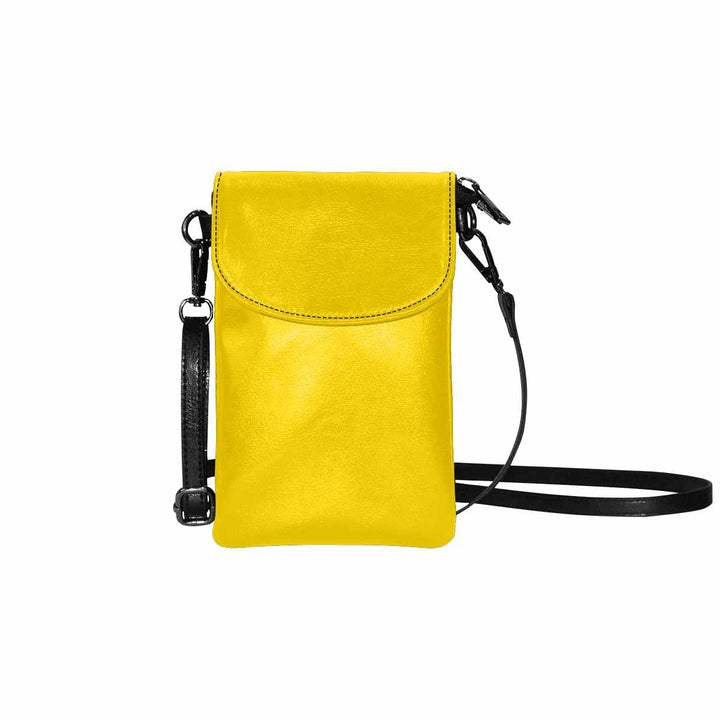 Womens Cell Phone Purse Gold Yellow - Bags | Crossbody Bags