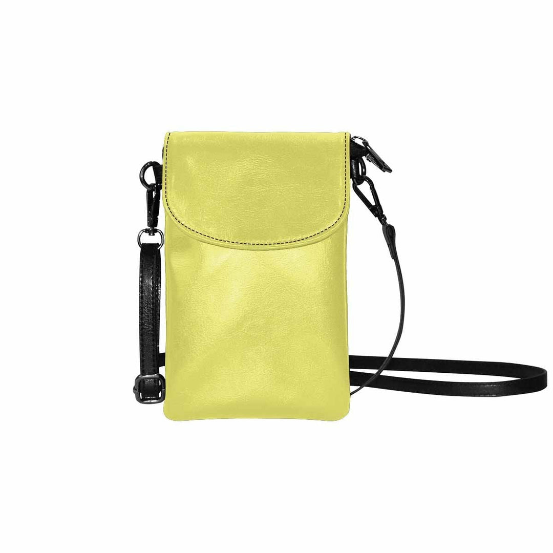 Womens Cell Phone Purse Honeysuckle Yellow - Bags | Crossbody Bags