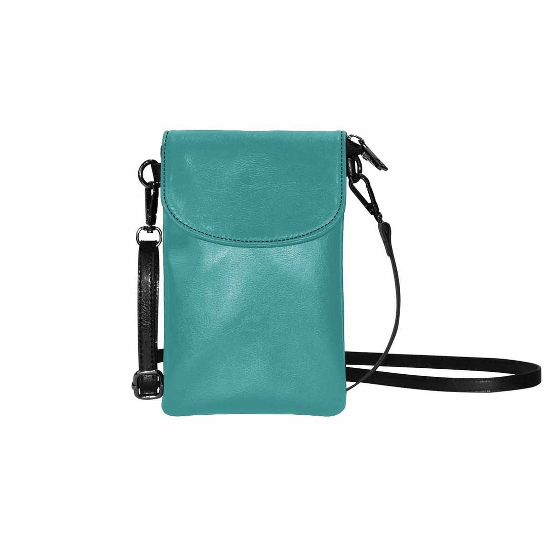 Womens Cell Phone Purse Mint Blue - Bags | Crossbody Bags