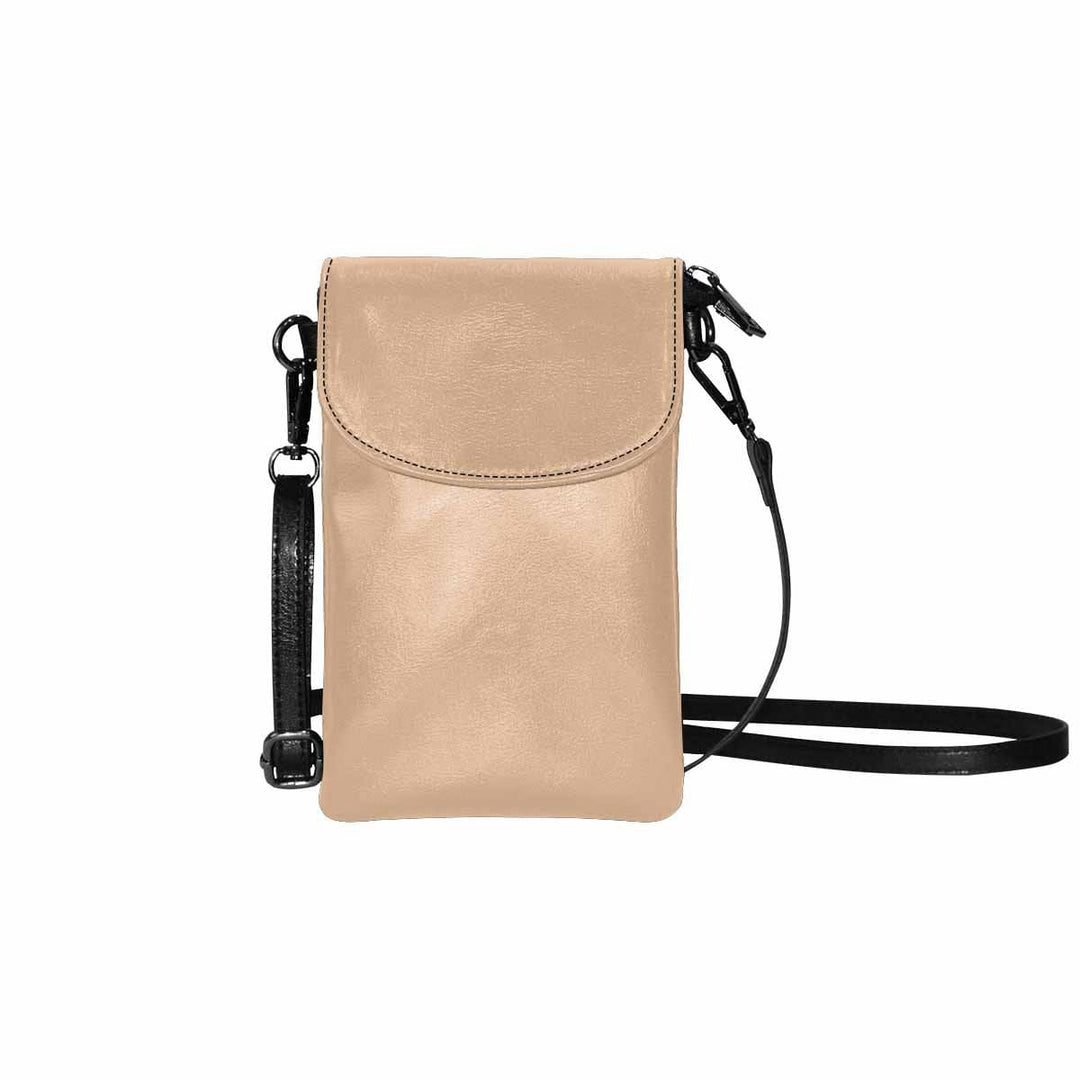 Womens Cell Phone Purse Nude Brown - Bags | Crossbody Bags