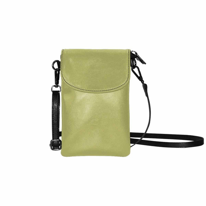 Womens Cell Phone Purse Olive Green - Bags | Crossbody Bags